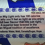 San Mig Light Gluten Test