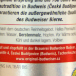 Budweiser Original Gluten Test001