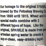 Petoskey Sparkle Gluten Test