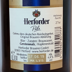 Herforder Pils Gluten Test