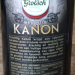 Grolsch Kanon Gluten Test