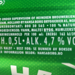 Heineken 4.7 Gluten Test